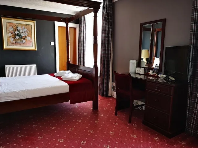 غرفة قياسية بسرير مزدوج، Caledonian Hotel 1/1