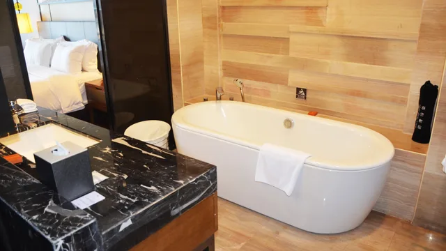 Standard, Twin Beds, North Tower، Crowne Plaza Tianjin Meijiangnan 2/2