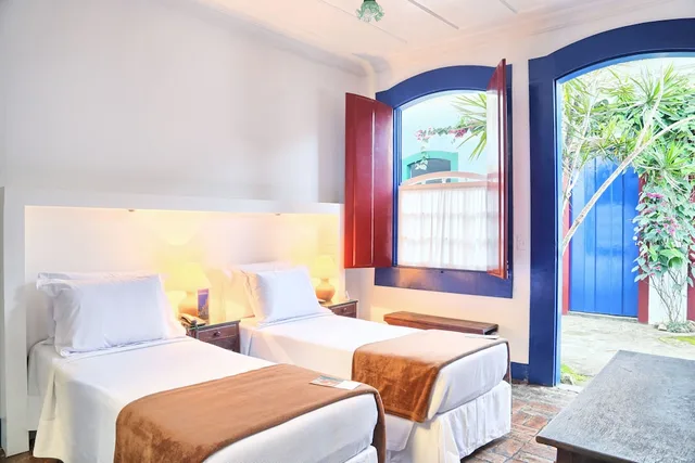 Standard, Twin Beds, Front View، Pousada Do Ouro 2/3