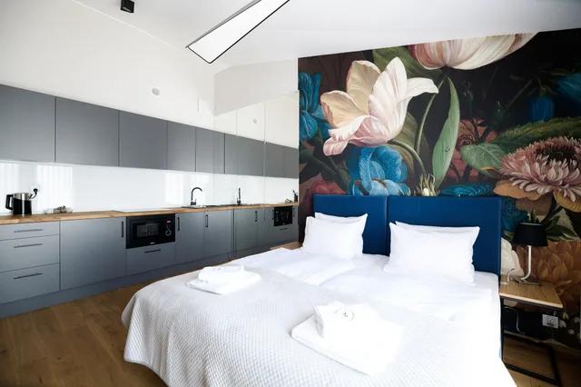 استوديو بسرير كينج، Aparthotel Inspire Miodova Residence 4/5