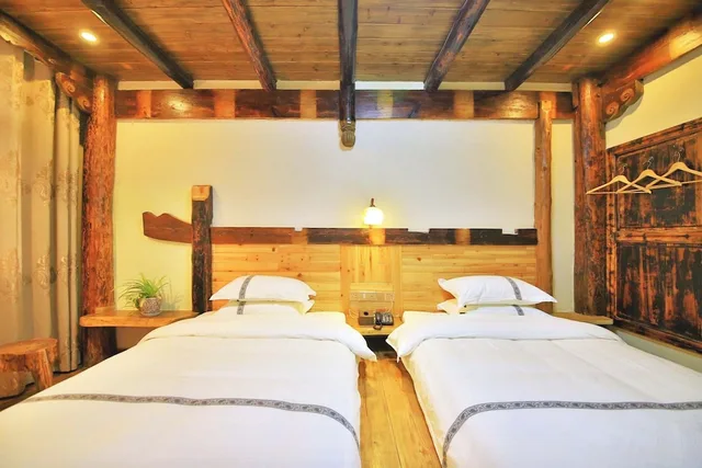 Senior, Twin Beds, Hill View، Xiangxi Dreamweaver Inn 6/6