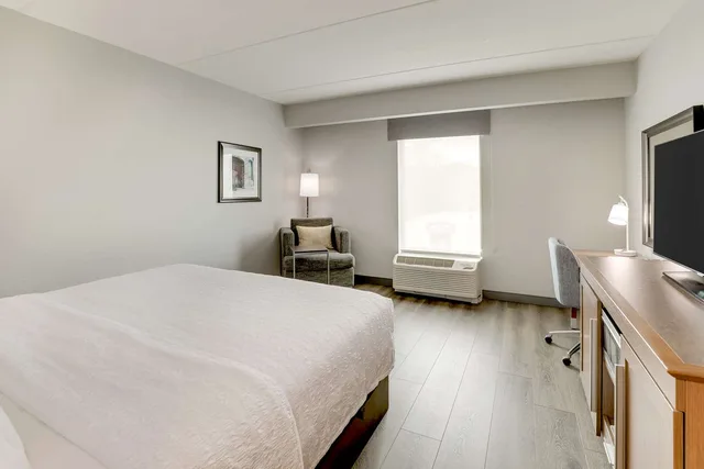 غرفة بسرير كينج بإطلالة على المدينة، Hampton Inn & Suites Rome 1/3
