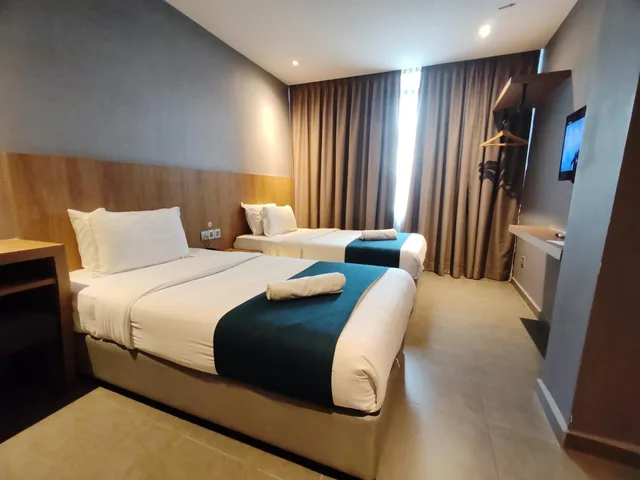 غرفة ديلوكس بسريرين منفصلين، Orange Business Hotel Petaling Jaya 2/8
