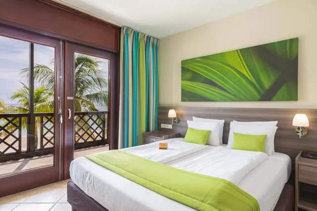 جناح بسرير كينج وسرير كوين بإطلالة على البحر بغرفتي نوم، Lions Dive Beach Resort Curacao 6/10