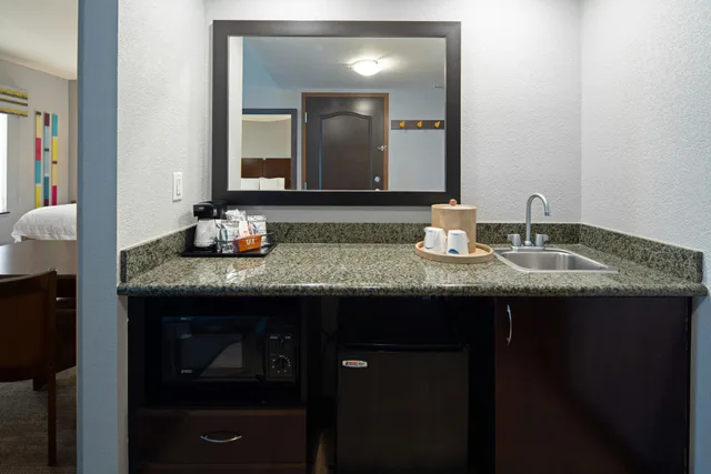 جناح استوديو بسرير كينج، Hampton Inn and Suites-Bakersfield/Hwy 58, CA 2/2