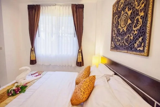 فيلا بريميوم بسريرين كينج بإطلالة على المسبح بغرفتي نوم مع أريكة بمسبح خاص، Lux Family Villas 8/10