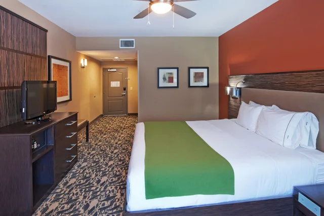 غرفة قياسية بسرير كينج مع أريكة، Holiday Inn Express Amp Suites North Dallas At Preston 2/10