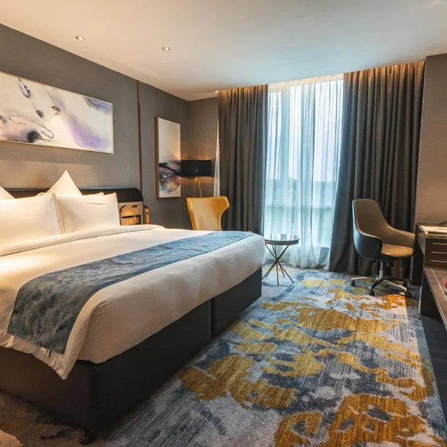 غرفة ديلوكس بسرير كينج بشرفة، Ames Hotel Ayer Keroh, Melaka 4/10