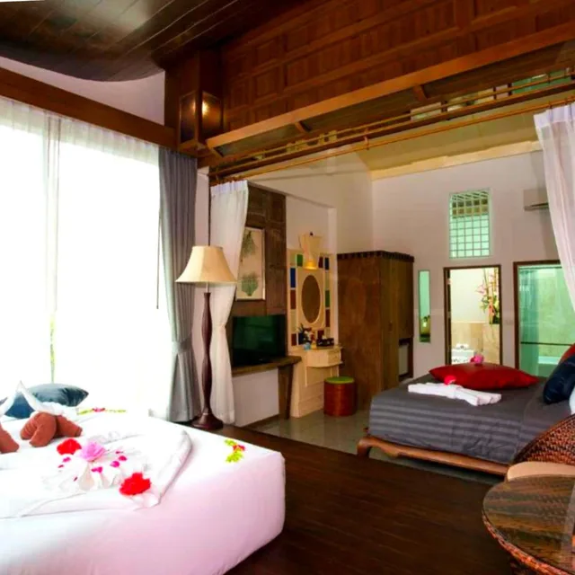 Luxury, Family, Villa, 2 King Beds, Pool Access، The Samui Beach Resort 1/6