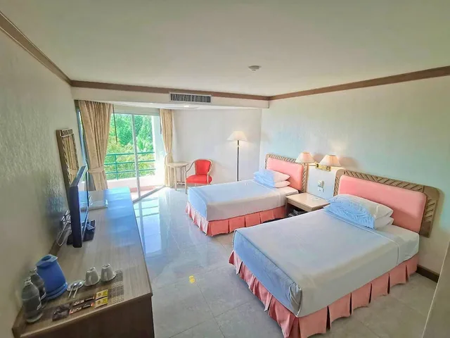 غرفة سوبيريور بسريرين منفصلين، Khanom Golden Beach Hotel 2/5