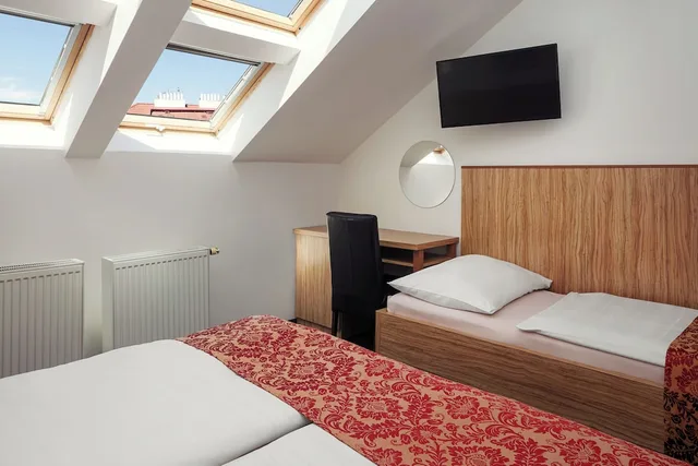 غرفة قياسية بسرير مزدوج أو سريرين منفصلين، Prague Centre Superior Hotel 3/10