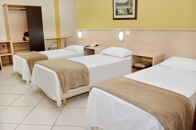 غرفة ديلوكس ثلاثية بسرير مزدوج وسريرين منفصلين، Steinhausen Hotel 1/4