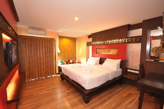 غرفة سوبيريور بسرير مزدوج، Chalelarn Hotel 2/3