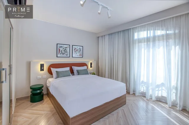 شقة بسرير كوين بغرفة نوم واحدة، Prime Residence Kattameya 1/10