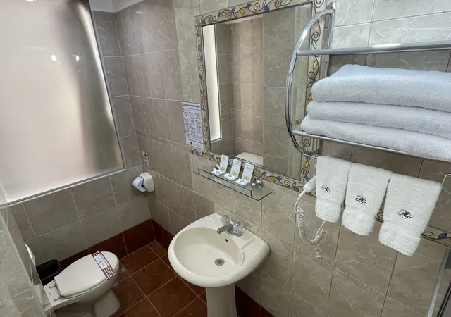 غرفة قياسية رباعية بسرير مزدوج وسريرين منفصلين، Hotel Rojas 8/9