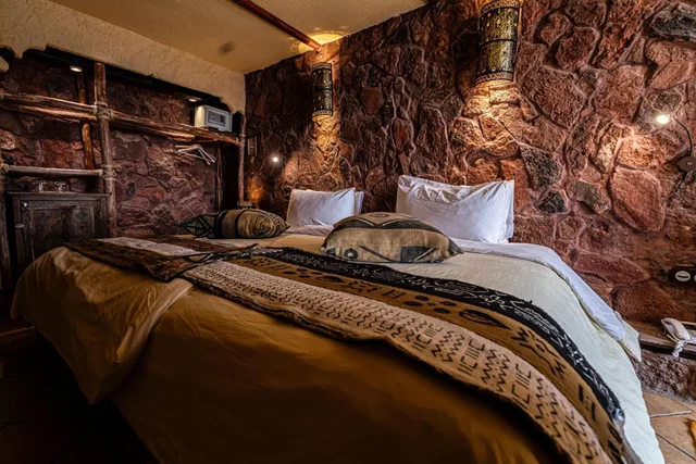 غرفة بسرير مزدوج أو سريرين منفصلين، Hotel Xaluca Dades 2/10