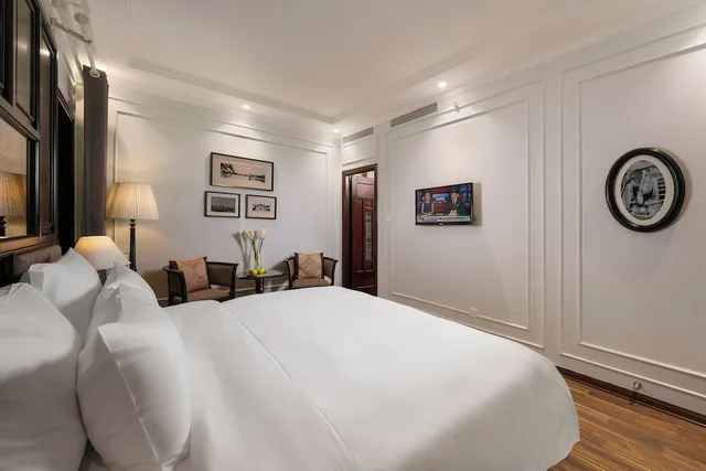 غرفة ديلوكس بسريرين منفصلين، Hong Ngoc Dynastie Hotel 1/8
