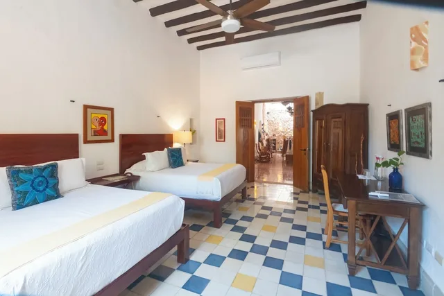 Interior, Classic, 2 Queen Beds, Building 1، Hotel Posada San Juan 5/9