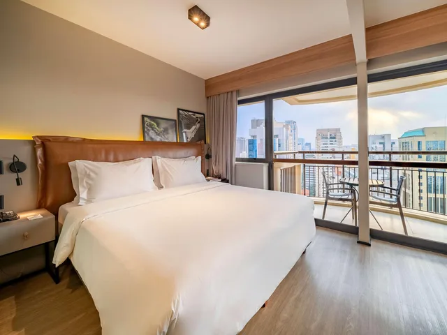 غرفة ديلوكس بسرير مزدوج، Grand Mercure SP Itaim Bibi 1/9