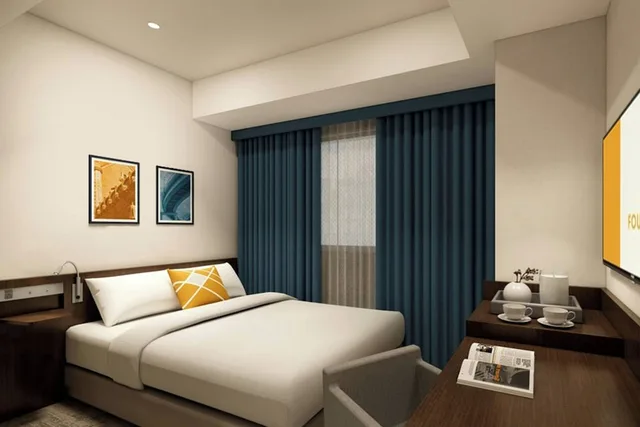 غرفة بسرير مزدوج، Four Points Flex by Sheraton Tokyo Shibuya West 2/3