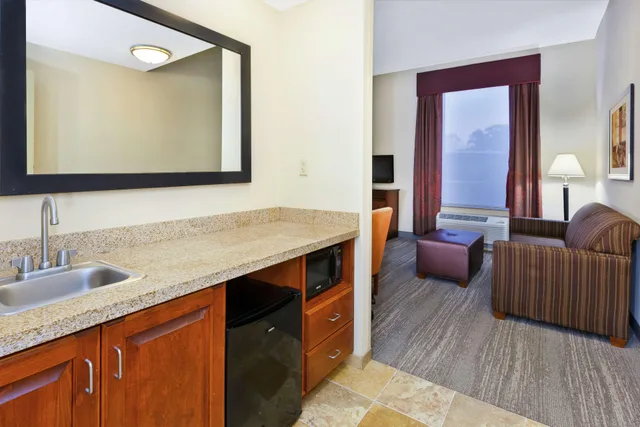 جناح استوديو بسرير كينج مع أريكة، Hampton Inn Suites Exmore Eastern Shore 3/3