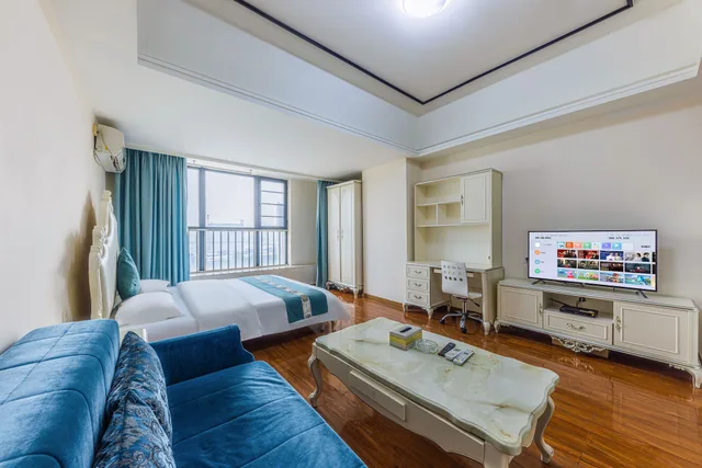 Luxury, Single, Queen Bed, Home Inn Huayi Apartment 5/10