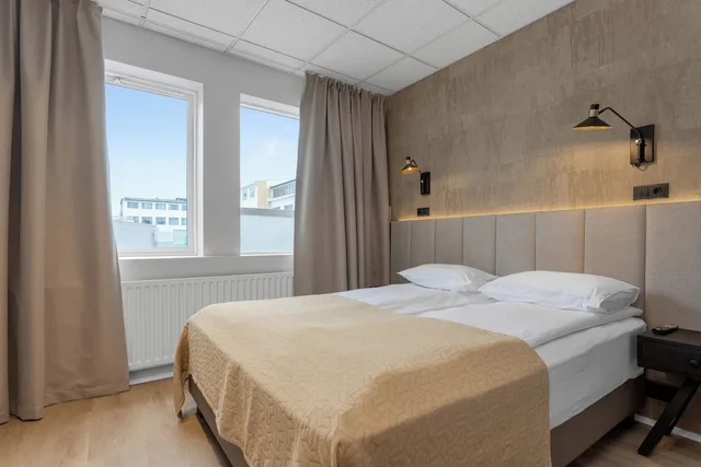 غرفة اقتصادية بسرير مزدوج بحمام خاص، Alva Hotel 4/9