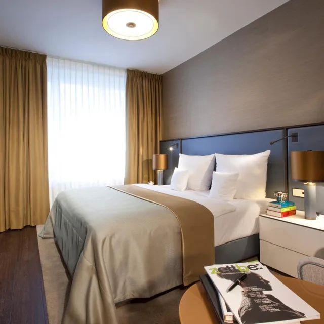 غرفة ديلوكس بسرير مزدوج، Ameron Hotel Konigshof Bonn 2/6