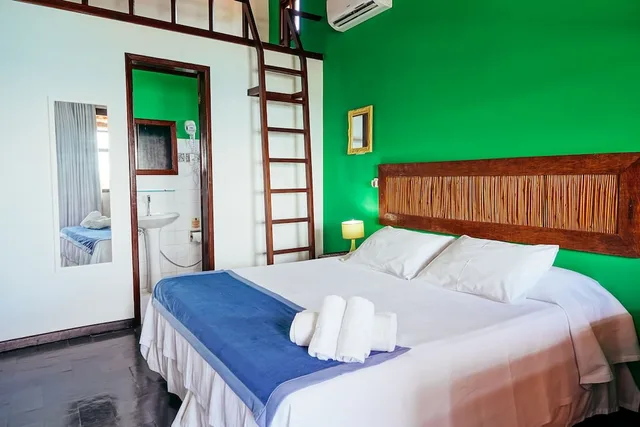 غرفة قياسية بسرير كينج بشرفة، Hotel Pousada Natureza 7/10