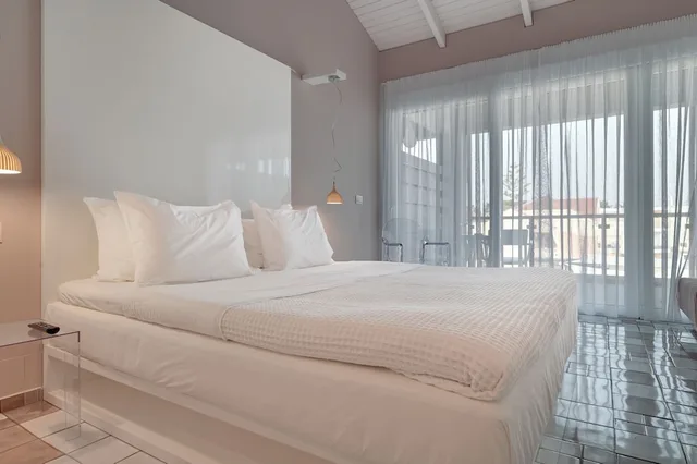 غرفة ديلوكس بسرير مزدوج بإطلالة جزئية على البحر، Sesa Boutique Hotel 2/7