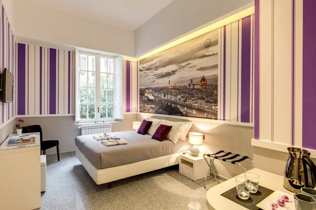 غرفة سوبيريور ثلاثية بسرير كوين وسرير فردي، Grand Tour Roma Guest House 2/6