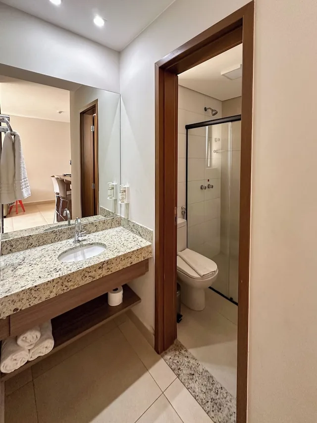 شقة فاخرة بسرير مزدوج مع أريكة، Alta Vista Thermas Resort 3/4