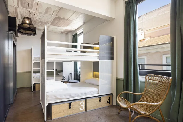 سكن مشترك مختلط بستة أسرّة، Generator Hostel Rome 7/10