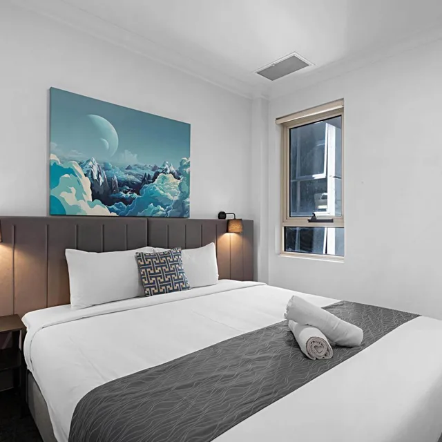 شقة بغرفتي نوم، Comfort Apartments Melbourne Central 1/10