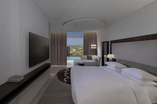 2 Bedrooms, Villa, King and Twin Beds, Beach View, Plunge Pool، Park Hyatt Abu Dhabi Hotel & Villa - Saadiyat island 1/10