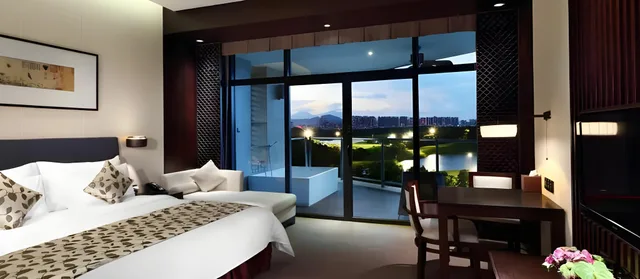 غرفة ديلوكس بسرير مزدوج، Shenzhen Castle Hotel 1/1
