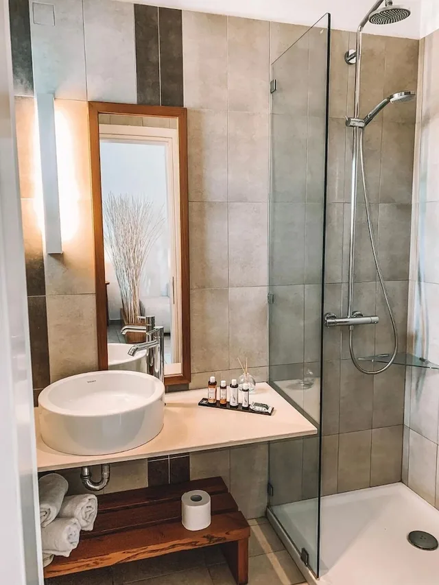 غرفة ديلوكس بسريرين منفصلين بإطلالة على البحر، Pylaia Boutique Hotel 7/10