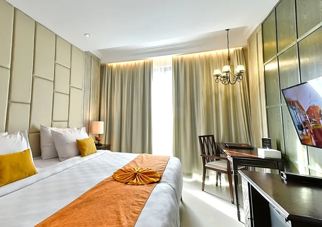 غرفة ديلوكس بسريرين منفصلين بشرفة، Jambuluwuk Oceano Seminyak Hotel 3/10