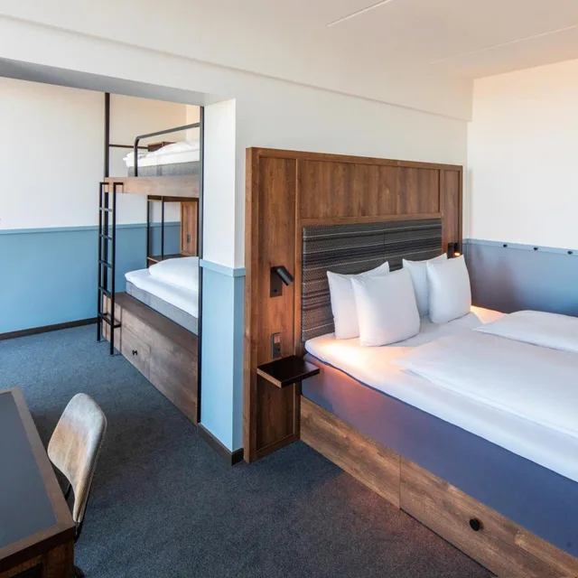 غرفة سوبيريور عائلية بسرير بطابقين، Comfort Hotel Copenhagen Airport 2/10