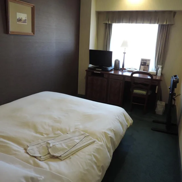 غرفة بسرير نصف مزدوج للمدخنين، Hotel Grand Terrace Sendai Kokubuncho 1/4