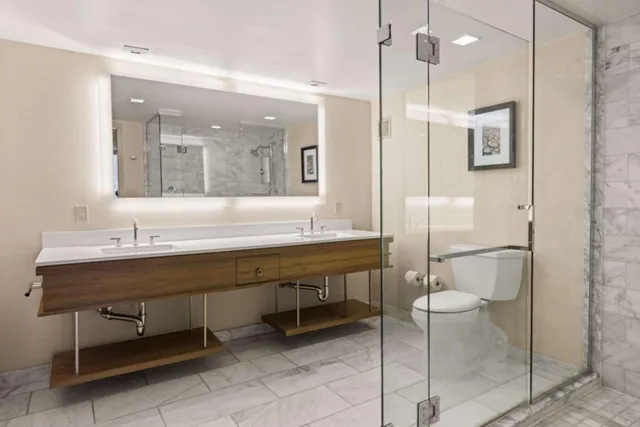 Suite, King Bed, Sofa, Hilton Salt Lake City Center 1/1