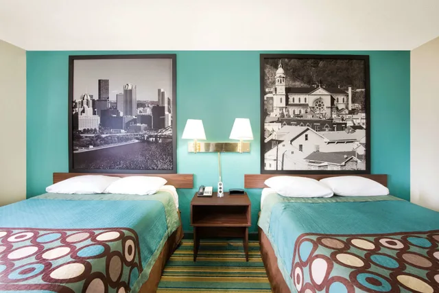 غرفة بسريرين مزدوجين، Park Inn by Radisson, Pittsburgh Airport 2/3