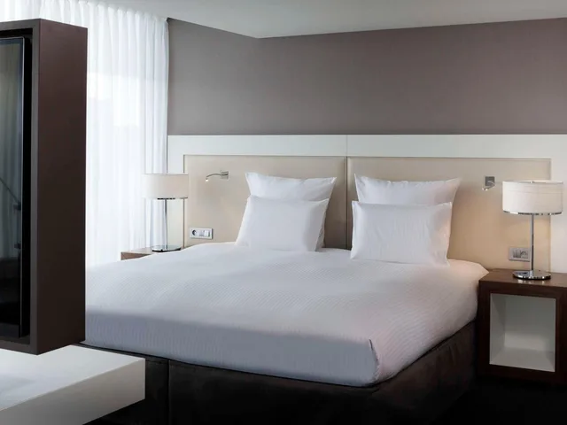 جناح جونيور بانورامي بسرير كينج بإطلالة، Pullman Paris Centre Bercy 3/7