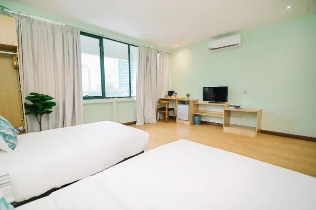 غرفة ديلوكس بسريرين منفصلين، Kingston Hotel 8 @ Kuala Lumpur Bukit Bintang 1/5