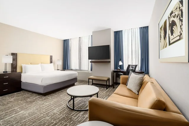غرفة ديلوكس بسرير كينج لذوي الإعاقة، Fairfield by Marriott Inn & Suites New York Midtown Manhattan/Penn Station 4/7