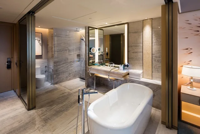 غرفة بسرير كينج لذوي الإعاقة، Hilton Quanzhou Riverside 1/1