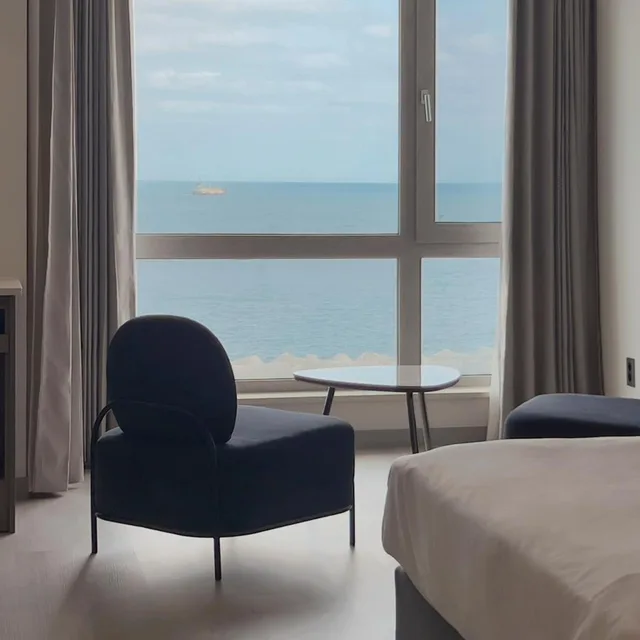 غرفة سوبيريور بسرير مزدوج بإطلالة على البحر، Ocean Suites Hotel Jeju 4/6