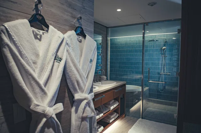 جناح بسريرين منفصلين بإطلالة على المدينة، The Aoyama Grand Hotel 9/10