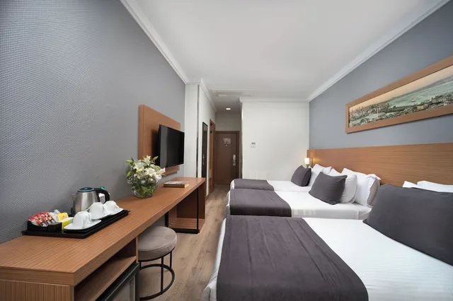 غرفة سوبيريور ثلاثية بسرير مزدوج وسرير فردي بإطلالة على المدينة بغرفة نوم واحدة، Orka Royal Hotel 4/10