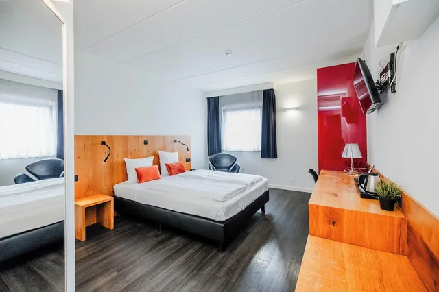 غرفة بسريرين منفصلين، Hotel Corsendonk Viane 3/5